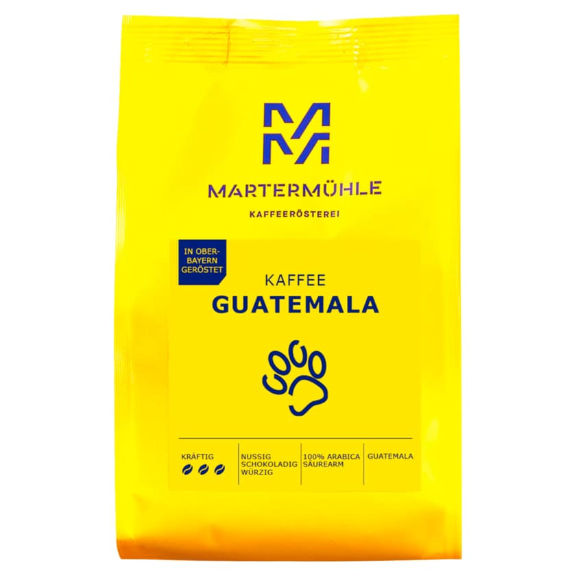 Martermühle Kaffee Guatemala 500g